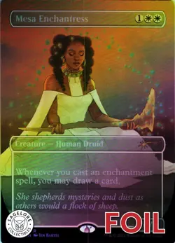 MTG Mesa Enchantress (282) | NM Foil | Secret Lair Jen Bartel {SLD} - Image 1