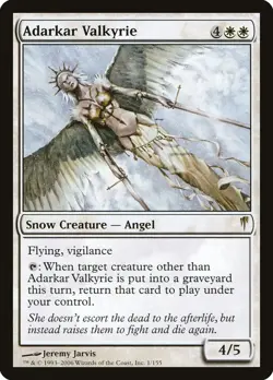 Adarkar Valkyrie [Coldsnap] Magic MTG - Image 1
