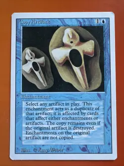 Copy Artifact - Unlimited Edition (1993) Magic The Gathering - Image 1