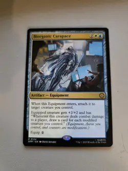 Biorganic Carapace - 0124 - Marvel's Spider-Man MTG - NM/M English - Image 1