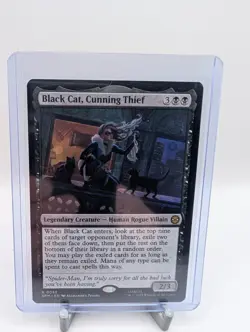 Black Cat, Cunning Thief #52 Magic Marvel Spider-Man - Image 1