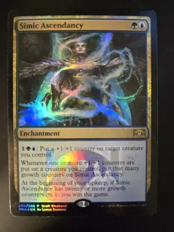 Simic Ascendancy LP FOIL PROMO Ravnica Allegiance MTG FREE SHIPPING - Image 1