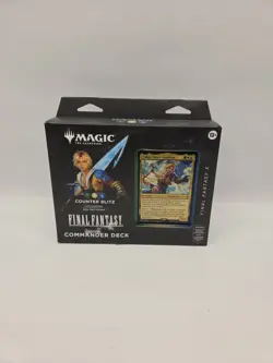 MTG - Magic: the Gathering: Final Fantasy Commander Deck : Counter Blitz - Tidus - Image 1