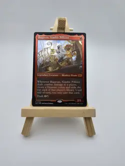 MTG Magic Ragavan Nimble Pilferer Foil Etched March of the Machine Multiverse NM - Image 1