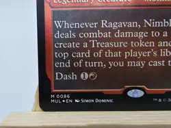 MTG Magic Ragavan Nimble Pilferer Foil Etched March of the Machine Multiverse NM - Image 5