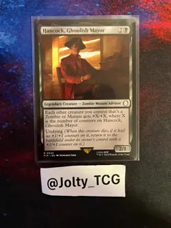 Hancock, Ghoulish Mayor - Universes Beyond: Fallout #0045 MTG - Image 1