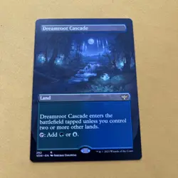 1 x Dreamroot Cascade - Borderless - Innistrad: Crimson Vow - NM-Mint - MTG - Image 1