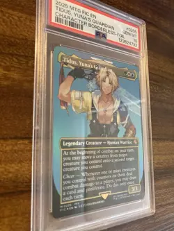 MTG✨TIDUS, YUNA’S GUARDIAN Borderless FOIL✨Final Fantasy PSA 10 MYTHIC Creature - Image 3
