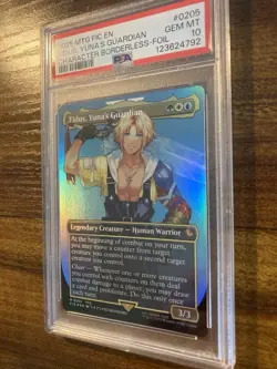 MTG✨TIDUS, YUNA’S GUARDIAN Borderless FOIL✨Final Fantasy PSA 10 MYTHIC Creature - Image 4