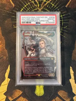 MTG Balthier and Fran 0538 Final Fantasy Surge Foil PSA 10 - Image 1
