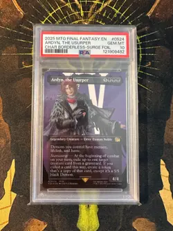 MTG Ardyn, the Usurper 0524 Final Fantasy Surge Foil PSA 10 - Image 1