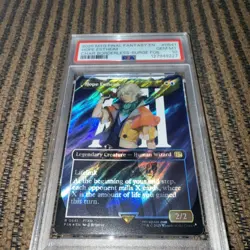 2025 MTG FINAL FANTASY CHARACTER BORDERLESS-SURGE FOIL #0541 HOPE ESTHEIM PSA 10 - Image 1