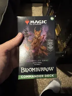 Magic The Gathering Bloomburrow - SQUIRRELED AWAY Commander Deck Sealed - Image 1