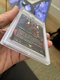 Vincent Valentine Borderless Surge Foil 528 Graded 10 PSA - Image 5