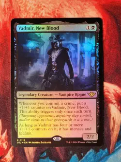 Vadmir, New Blood Outlaws of Thunder Junction Foil Magic Gathering MTG OTJ - Image 1
