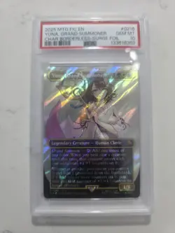 2025 MTG FINAL FANTASY COMMANDER #0216 YUNA, GRAND SUMMONER PSA 10 - Image 3