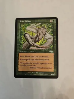 Mtg Legions Root Sliver (Never Played) - Image 1