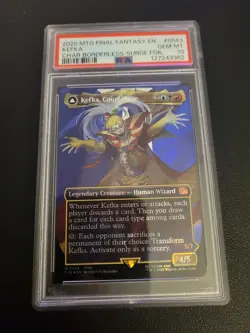 2025 MTG FF Kefka, Court Mage Surge Foil EN PSA 10 - Image 1