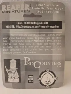 Magic the Gathering MTG Metal Life Counter Reaper ProCounters Talisman of Law - Image 2