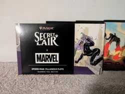 Rainbow Foil! MTG Secret Lair x Marvel's Spider-Man Web Slinger Bundle Complete - Image 3