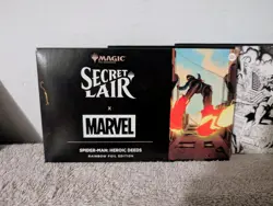Rainbow Foil! MTG Secret Lair x Marvel's Spider-Man Web Slinger Bundle Complete - Image 4