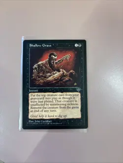 Shallow Grave NM-MINT Mirage Regular MTG - Image 1