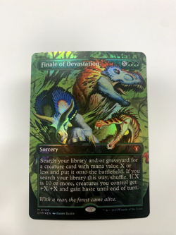Finale of Devastation (Borderless) Commander Masters Foil - Image 1