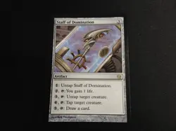Staff of Domination MP [Fifth Dawn] Mtg Magic Free Tracking! - Image 1