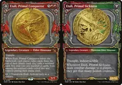 Etali, Primal Conqueror // Etali, Primal Sickness - Foil Showcase MOM LP MTG - Image 1
