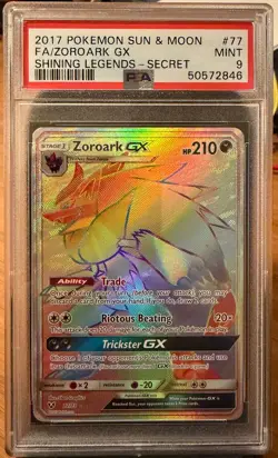 Zoroark Gx 77/73 Secret Shining Legends 2017 Pokemon PSA 9 - Image 1