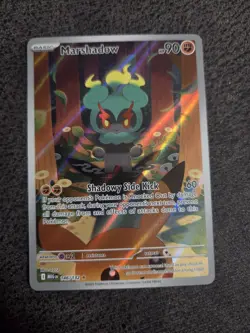 Marshadow 146/132 NM ME01: Mega Evolution Illustration Rare Pokemon TCG - Image 1
