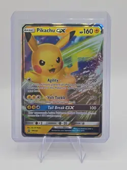 POKEMON TCG - Pikachu GX - Black Star Promo - SM232 - Holo Promo - LP - Image 1