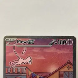 Mew ex SVP 053 Pokemon TCG Scarlet Violet 151 Black Star Promo Full Art - Image 2