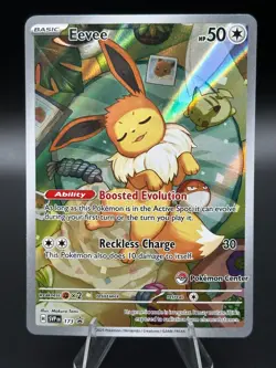 Eevee - 173 (Pokemon Center Exclusive) 173 Sv: Scarlet & Violet Promo LP - Image 1