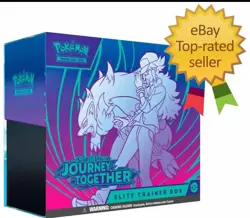 LOT OF 5 - Pokemon TCG Elite Trainer Box ETB Journey Together NEW Factory Sealed - Image 1