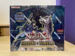 Yu-Gi-Oh Shadows In Valhalla 1st edition Booster Box, 24 Pack Per Box - Image 1