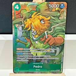 Pedro Parallel OP08-030 One Piece Two Legends R English Alt Art - NEAR MINT - Image 1