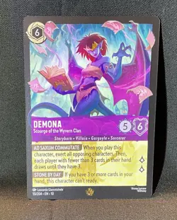 🐉 Demona - Scourge of the Wyvern Clan 55/204 - Lorcana Regular 🐉 - Image 1