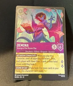 🐉 Demona - Scourge of the Wyvern Clan 55/204 - Lorcana Regular 🐉 - Image 2