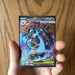 Pokemon TCG Mega Charizard X EX Holo Card #023 English 2025 Fire Type - Image 5