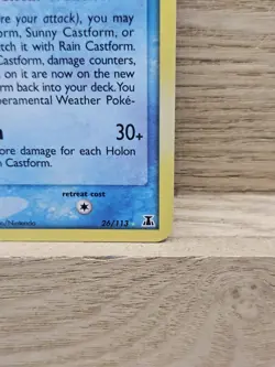 Rain Castform EX Delta Species Reverse Holo Rare 26/113 Pokemon Card TCG (7) - Image 4