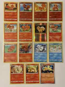 Pokemon TCG Vulpix & Ninetales Lot: 15 Card Collection Set - All Near Mint! - Image 1
