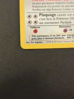 Pokemon Card Ronflex (Snorlax) Holo Rare 11/64 Jungle Set MP - Image 5