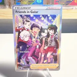 Friends in Galar TG23/30 Silver Tempest Ultra Rare Holo Pokemon Card - Image 1