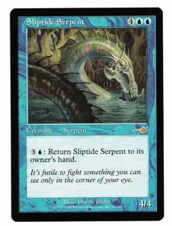 Magic the Gathering MTG Card: Sliptide Serpent Nemesis 43/143! NM - Image 1