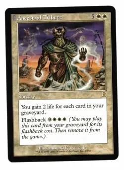 Magic the Gathering MTG Card: Ancestral Tribute 2/350 Odyssey Rare! NM - Image 1