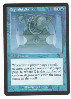 Magic The Gathering MTG Card: Cephalid Shrine Odyssey Set Rare! NM - Image 1