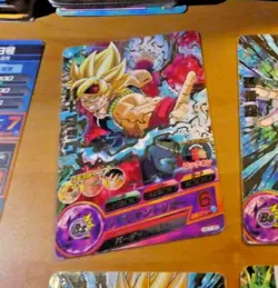 DRAGON BALL Z GT DBZ DBS HEROES CARD PRISM RARE CARTE HG7 35 DBH JAPAN ** - Image 1