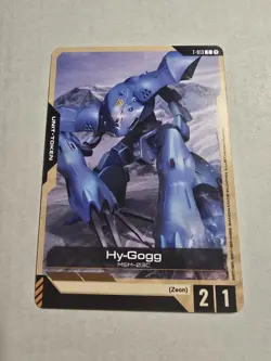 Hy-Gogg (T-013) Gundam Card Game Steel Requiem Common T-013 - Image 1