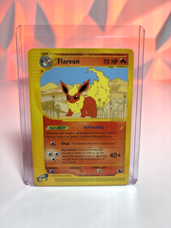 Pokemon Flareon Skyridge 8/144 Rare 70 HP 2003 Regular TCG Card - Image 1